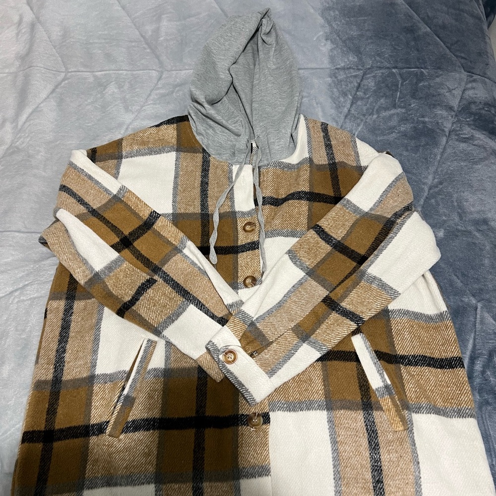 Flannel with Hood